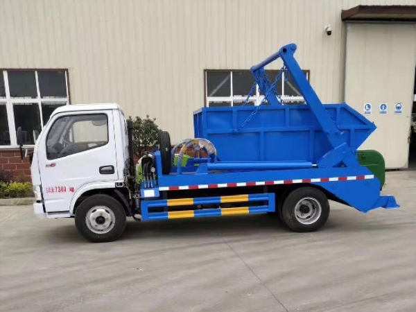 東風小多利卡國六5方擺臂式垃圾車 東風小多利卡國六5方擺臂式垃圾車