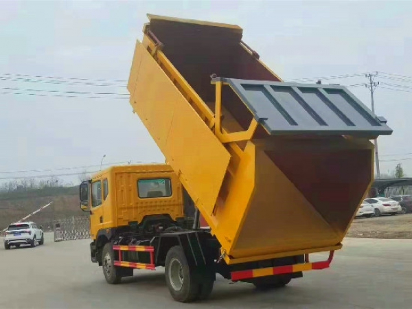 東風多利卡D9國六自卸翼展垃圾車 東風多利卡D9國六自卸翼展垃圾車